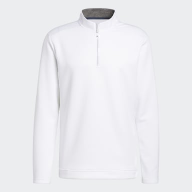 Felpa Club Quarter-Zip Bianco Uomo Golf