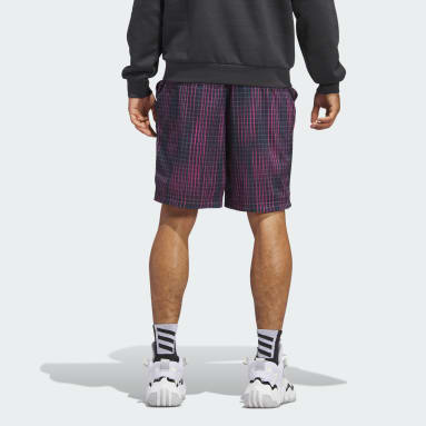 Short imprimé intégral métavers adidas Legends noir Hommes Basketball