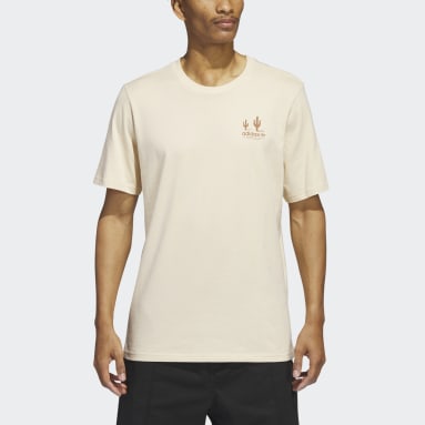 adidas Originals T-Shirts Adi Tech Homme Beige
