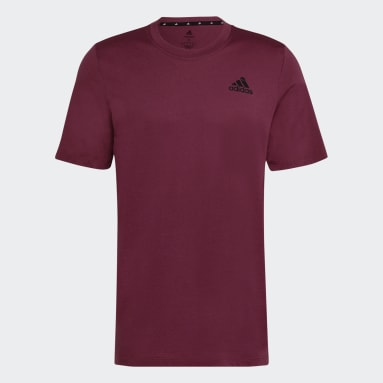 Maroon adidas shirt mens store