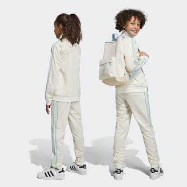 Kinder Originals Monogram Print Trainingshose Weiß