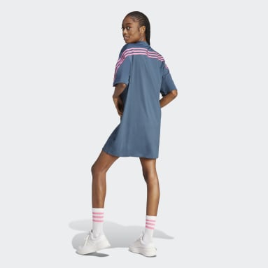 Women Sportswear Turquoise Future Icons 3-Stripes Dress