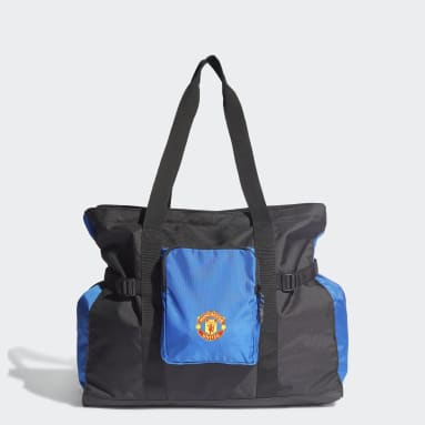 Football Black Manchester United Tote Bag