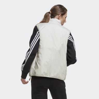 Frauen Sportswear Essentials Insulated Weste Beige