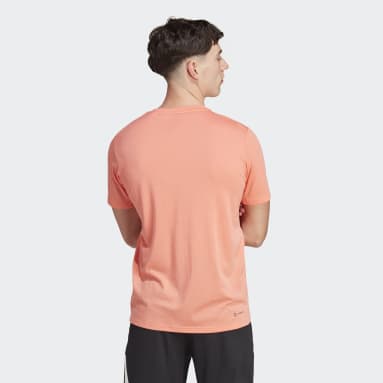 Men Gym & Training Orange Train Essentials Comfort Training T-Shirt