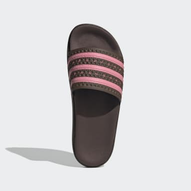 Kvinder Originals Brun Adilette sandaler