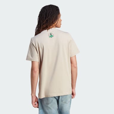 Camiseta adidas Sportswear Change Through Sports Triple Beige Hombre Sportswear