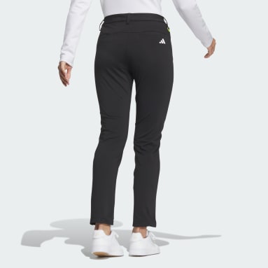 Women Golf Black 콜드레디 퀼티드 하이브리드 조거 팬츠