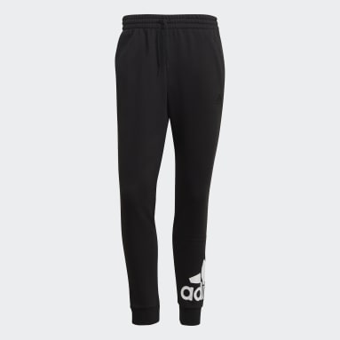 ผู้ชาย Sportswear สีดำ กางเกงขายาว Essentials French Terry Tapered Cuff Logo