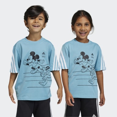 Kids Sportswear Blue Disney Mickey Mouse Tee