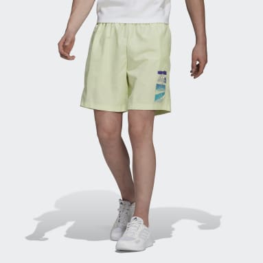 Heren Sportswear groen Essentials BrandLove Chelsea Geweven Short