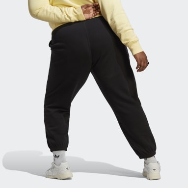 Pantalón Essentials Fleece (Tallas grandes) Negro Mujer Originals