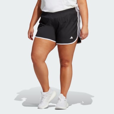 Frauen Running Marathon 20 Running Shorts – Große Größen Schwarz