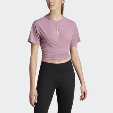 Playera Yoga Studio Rosa Mujer Yoga
