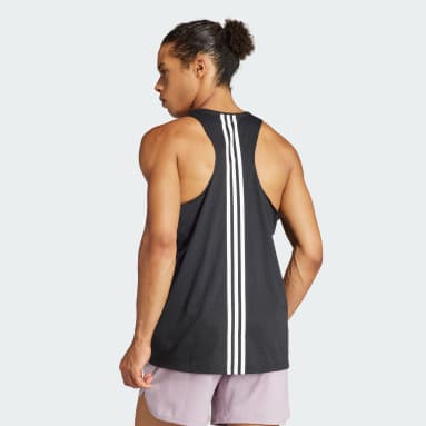 Playera sin Mangas de Running Own the Run 3 Franjas