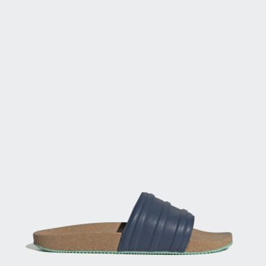Claquette Adilette Premium Bleu Hommes Originals