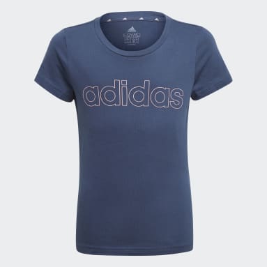 Mädchen Sportswear adidas Essentials T-Shirt Blau