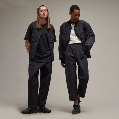 Lifestyle Black Y-3 Quilted Pants