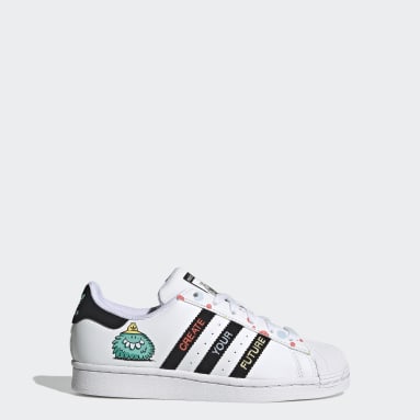 Youth Originals White adidas x Kevin Lyons Superstar Shoes