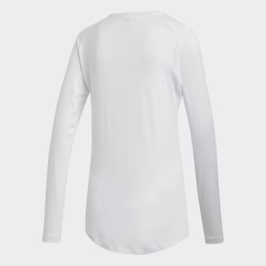 Women's Volleyball White Hi Lo Jersey
