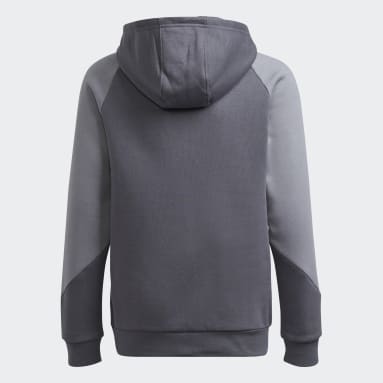 Buzo con Capucha adidas SPRT Gris Niño Originals