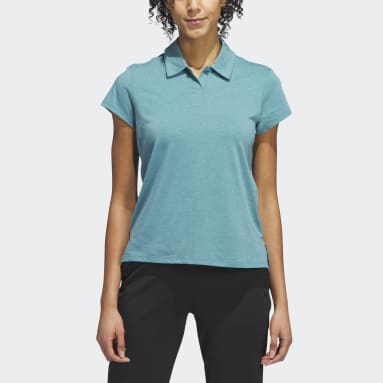 Polo chiné Go-To Turquoise Femmes Golf