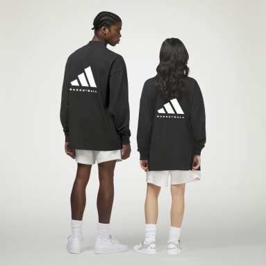Basketball Black 아디다스 바스켓볼 긴팔 티
