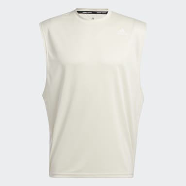YOGA MUSCLE TEE Beige Hombre Training