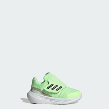 Zapatilla RunFalcon 3.0 Hook-and-Loop Verde Niño Sportswear