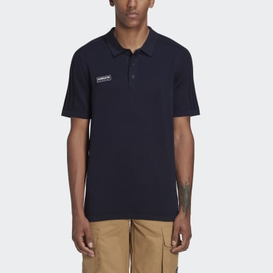 Men's Originals Blue Short Sleeve Polo Shirt