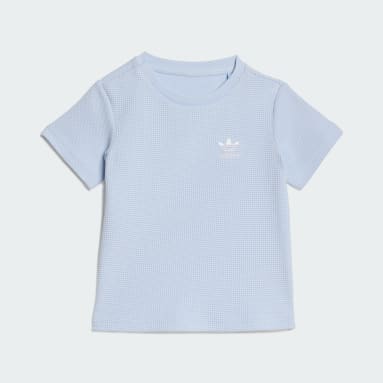 REGULAR WAFFLE SHORT T-SHIRT SETT