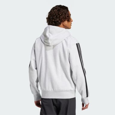 Essentials 3-Stripes Fleece Hoodie