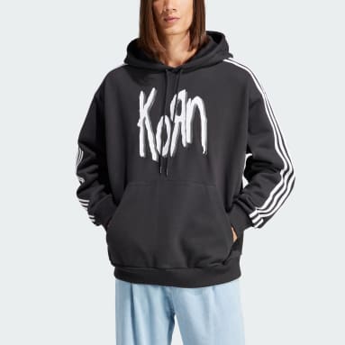 Polera con capucha Korn Negro Hombre Originals