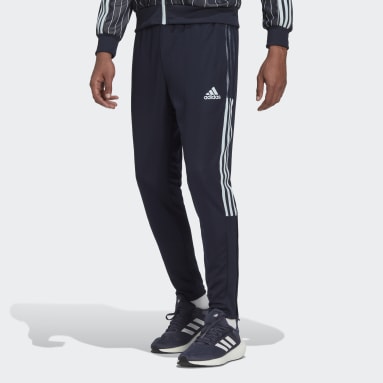 Muži Volný Čas modrá Sportovní kalhoty Tiro