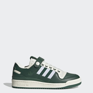 ผู้ชาย Originals สีเขียว รองเท้า Forum 84 Low