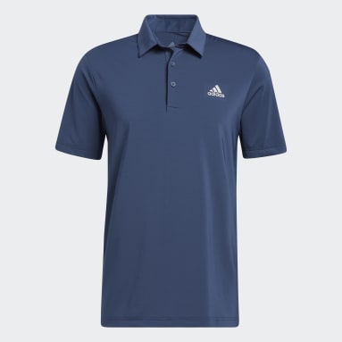 Polo Ultimate365 Solid Left Chest Blu Uomo Golf