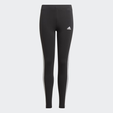 Dívky Sportswear černá Legíny adidas Essentials 3-Stripes