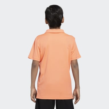 Girls Training Orange B LOGO POLO