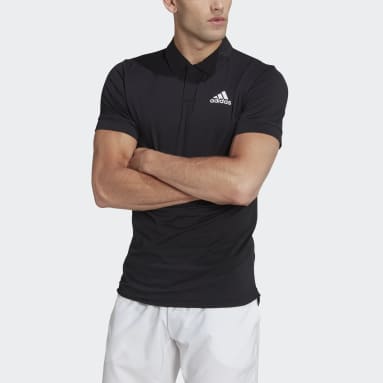 Men's Tennis Black Tennis New York FreeLift Polo Shirt