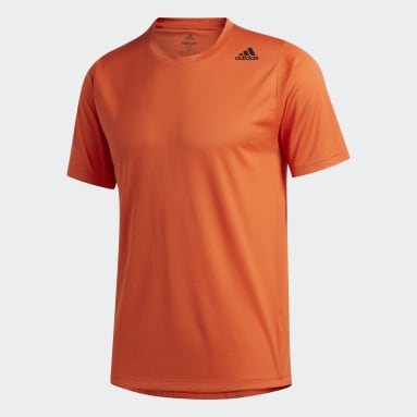 Polo FreeLift Sport Fitted 3 Tiras Naranja Hombre Training