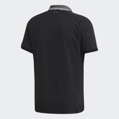 Men Tennis Black FREELIFT TENNIS POLO SHIRT AEROREADY