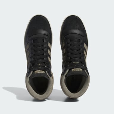 Tênis couro adidas cheap originals vrx mid preto