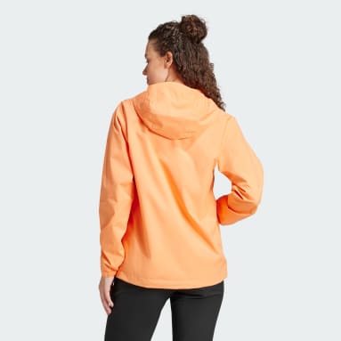 Dames Oranje Jassen adidas NL