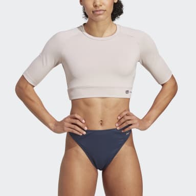 Parley Crop Overdel og underdel Brun