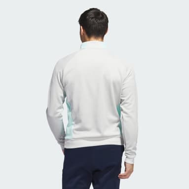 Pull à zip 1/4 DWR gris Hommes Golf