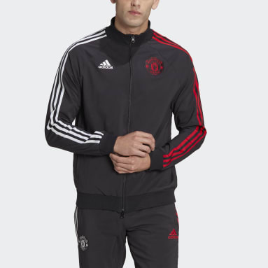 Manchester United Travel Treningsoverdel Svart