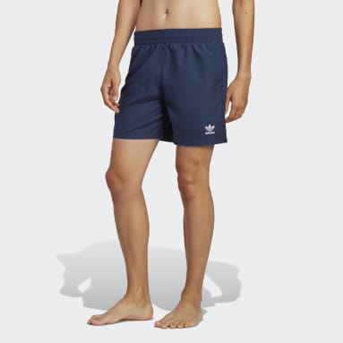 Men Originals Blue Adicolor Essentials Solid Swim Shorts