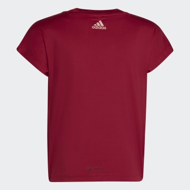 Mädchen Sportswear AEROREADY Training Graphic T-Shirt Rot