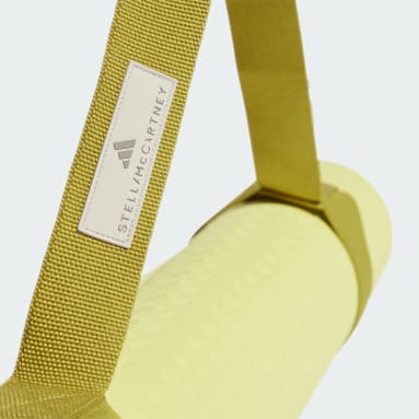 ผู้หญิง adidas by Stella McCartney สีเหลือง เสื่อโยคะ adidas by Stella McCartney