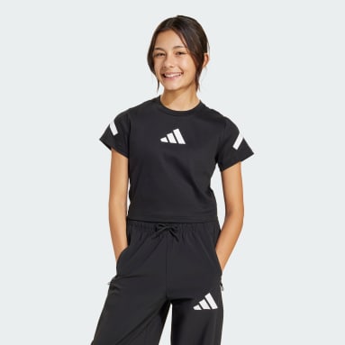 adidas Z.N.E. Fitted Crop Tee Kids